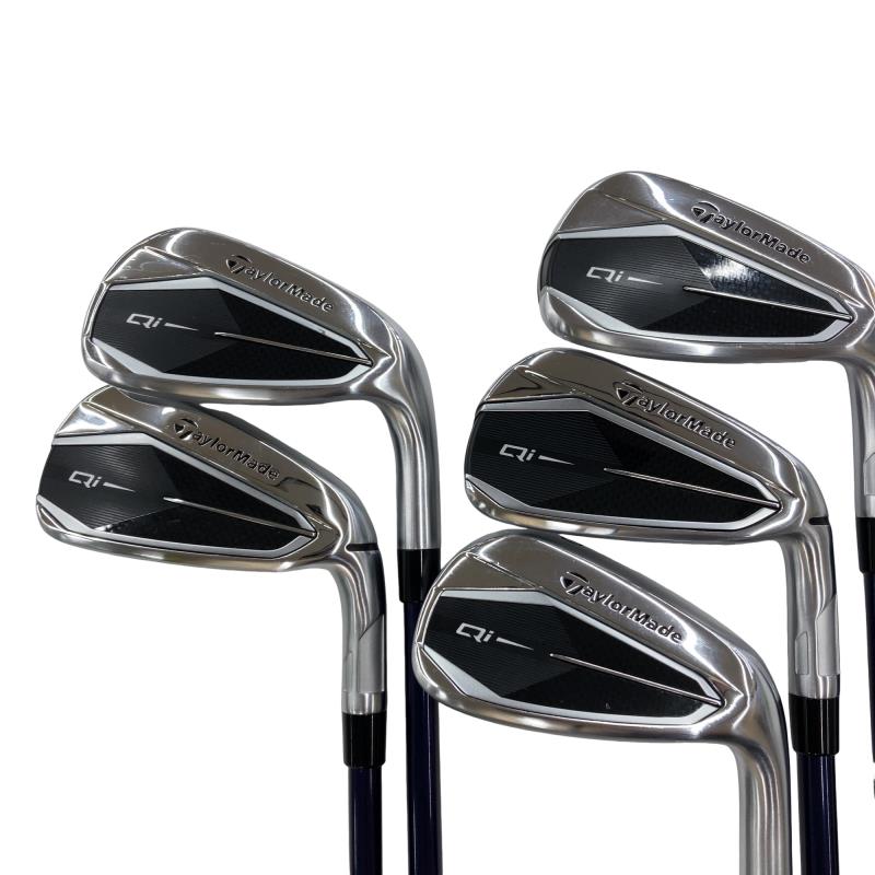 【中古】 仕立て屋お手伝いさん Qi  5S アイアン仕掛ける IR Diamana BLUE TM60(Qi IR) (フレックスS) メンズ 成人男性用 右利き 右用 C価値づける ゴルフ野球クラブ