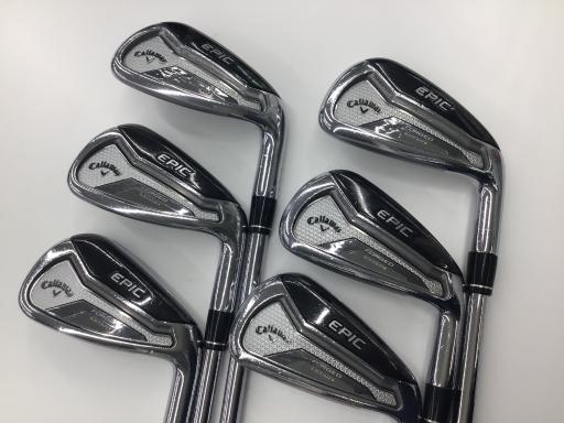 【中古】 キャロウェイ EPIC FORGED STAR 7S アイアンセット IR NS PRO ZELOS 7 (フレックスS) メンズ 男性用 右利き 右用 Cランク ゴルフクラブ｜ゴルフパートナー 中古クラブ店