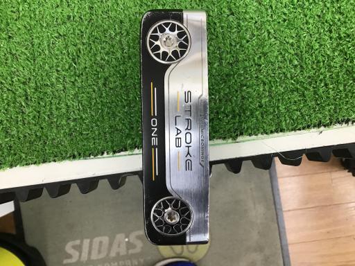 【中古】 オデッセイ STROKE LAB ONE 34インチ パター PT STROKE LAB (フレックスその他) メンズ 男性用 右利き 右用 Cランク ゴルフクラブ
