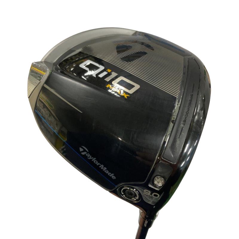 【中古】 テーラーメイド Qi10 MAX 9° ドライバー DR リシャフト (フレックスその他) メンズ 男性用 右利き 右用 Cランク ゴルフクラブ
