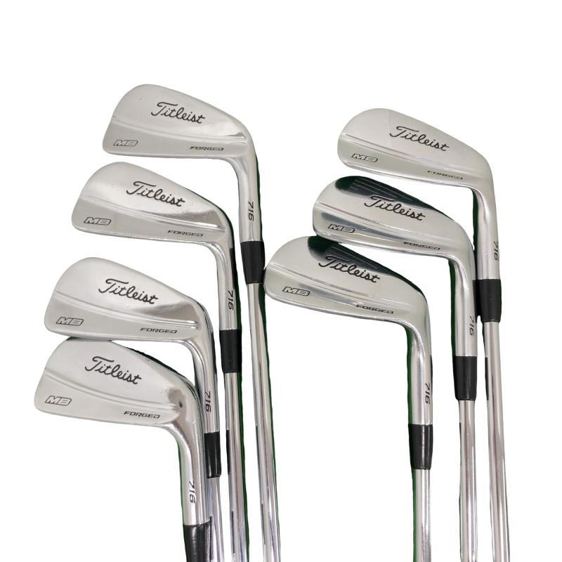 【中古】 タイトリスト Titleist MB 716 8S アイアン書き割り IR Dynamic Gold AMT (フレックスS) メンズ 成人男性用 右利き 右用 C位置づける ゴルフ野球クラブ