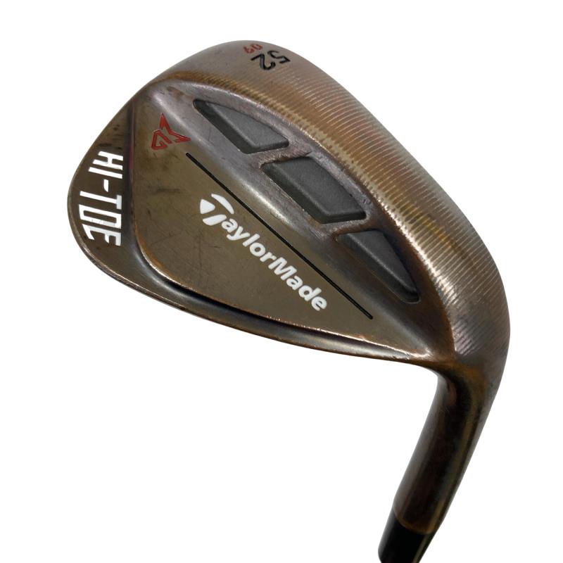 【中古】 テーラーメイド Taylor Made MILLED GRIND HI-TOE(2021) 52°/09° ウェッジ WG 純正特注シャフト (フレックスS) メンズ 男性用 右利き 右用 Cランク ゴルフクラブ