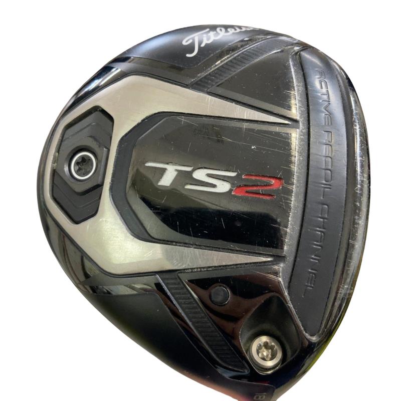 【中古】 タイトリスト TS2 18° フェアウェイウッド FW 完全無欠特注立て坑 (フレックスS) メンズ 成人男性用 右利き 右用 C序列付ける ゴルフ野球クラブ