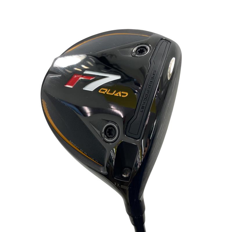 【中古】 テーラーメイド r7quad MINI DRIVER 11.5° ドライバー DR r7QMD Diamana SILVER TM55 (フレックスS) メンズ 男性用 右利き 右用 Bランク ゴルフクラブ