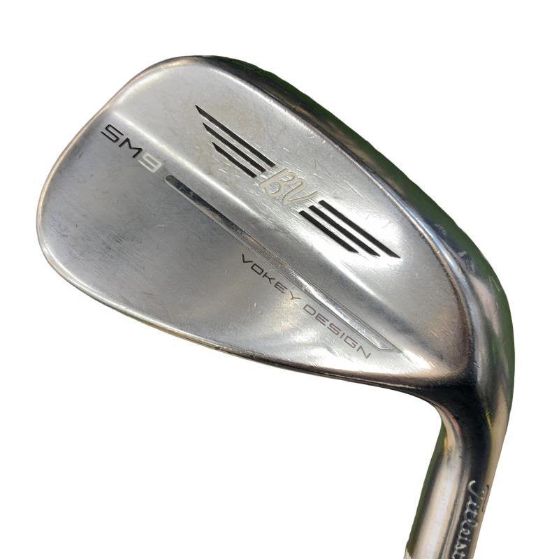 【中古】 タイトリスト VOKEY SPIN MILLED SM9 ツアークロム 50°/12°F ウェッジ WG リシャフト (フレックスその他) メンズ 男性用 右利き 右用 Cランク ゴルフクラブ