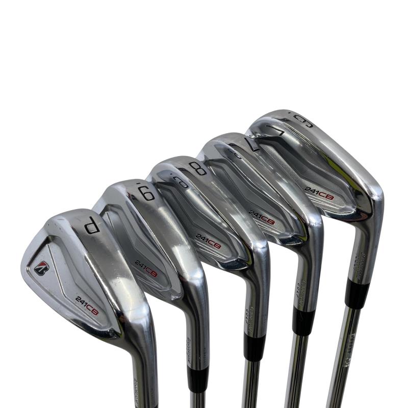 【中古】 ブリヂストン BRIDGESTONE 241CB 6S アイアン仕掛ける IR NS PRO MODUS3 TOUR105 (フレックスS) メンズ 成人男性用 右利き 右用 C価値づける ゴルフ野球クラブ