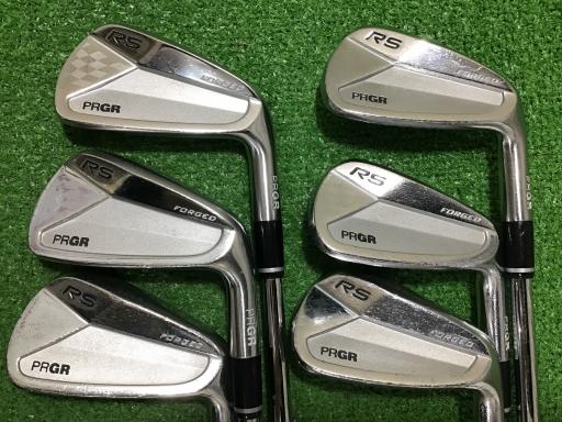 【中古】 プロギア RS FORGED 6S アイアンセット IR スペックスチールIII Ver.2 (フレックスS) メンズ 男性用 右利き 右用 Cランク ゴルフクラブ