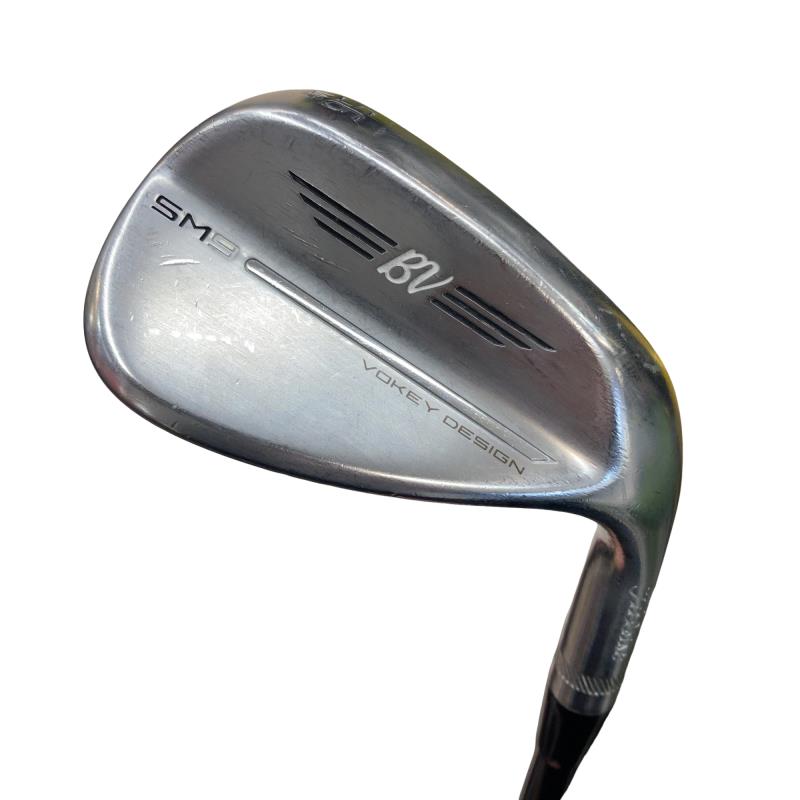 【中古】 タイトリスト VOKEY SPIN MILLED SM9 ツアークロム 56°/14°F ウェッジ WG リシャフト (フレックスその他) メンズ 男性用 右利き 右用 Cランク ゴルフクラブ