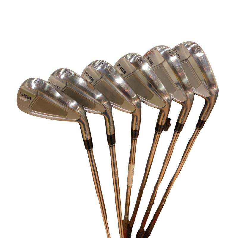 【中古】 プロギア PRGR 01 6S アイアンセット IR NS PRO MODUS3 TOUR120 (フレックスS) メンズ 男性用 右利き 右用 Cランク ゴルフクラブ|ゴルフパートナー 中古クラブ店