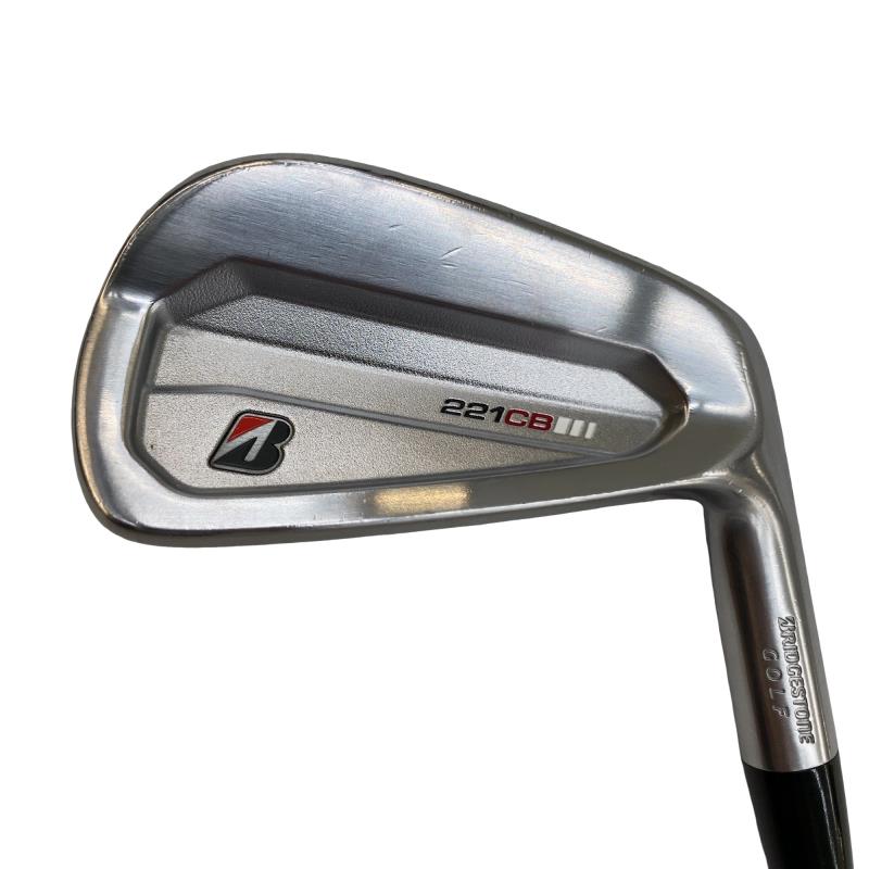 【中古】 ブリヂストン BRIDGESTONE 221CB 6S アイアンセット IR NS PRO MODUS3 TOUR120 (フレックスS) メンズ 男性用 右利き 右用 Cランク ゴルフクラブ