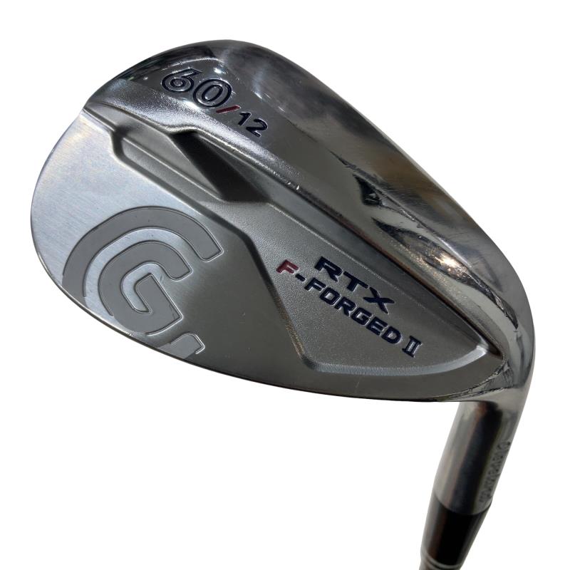 【中古】 クリーブランド Cleveland RTX F-FORGED II 60°/12° ウェッジ WG Miyazaki WG-60II (フレックス余分の物) メンズ 成人男性用 右利き 右用 C価値づける ゴルフ野球クラブ
