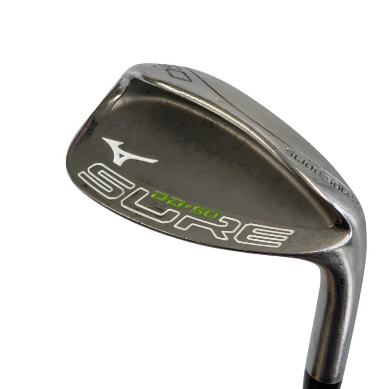 【中古】 ミズノ SURE DD 50° ウェッジ WG EXSAR(SURE) (フレックスその他) メンズ 男性用 右利き 右用 Dランク ゴルフクラブ