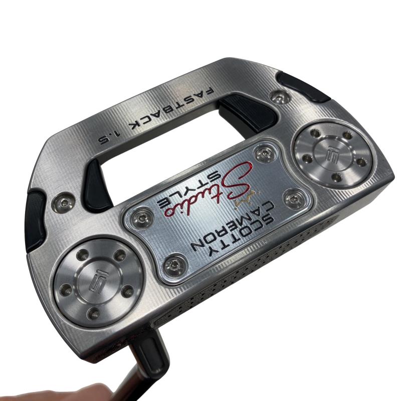 【中古】 タイトリスト SCOTTY CAMERON STUDIO STYLE FASTBACK 1.5(2025) 34インチ パター PT スチール (フレックスその他) メンズ 男性用 右利き 右用 Bランク ゴルフクラブ