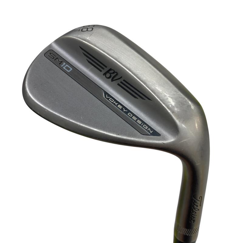 【中古】 タイトリスト VOKEY SPIN MILLED SM10 ニッケル 58°/04°T ウェッジ WG 純正特注シャフト (フレックスS) メンズ 男性用 右利き 右用 Cランク ゴルフクラブ