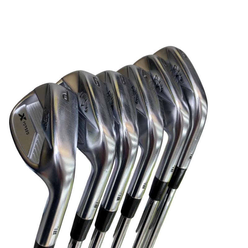 【中古】 キャロウェイ X FORGED(2018) 6S アイアン書き割り IR NS PRO 950GH (フレックスS) メンズ 成人男性用 右利き 右用 C位置づける ゴルフ野球クラブ