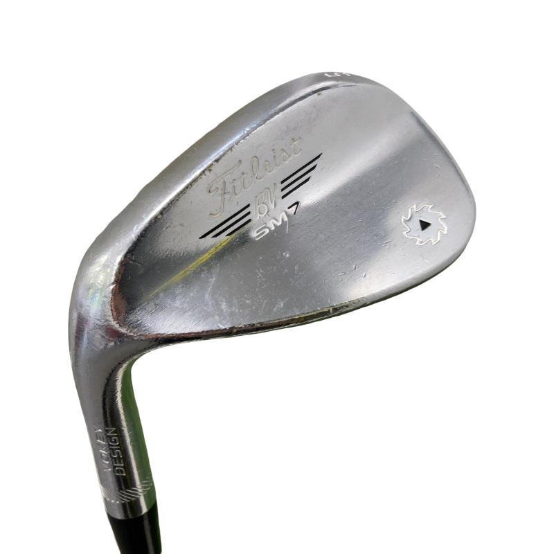 【中古】 タイトリスト VOKEY SPIN MILLED SM7 ツアークロム 54°/14°F レフティ ウェッジ WG Dynamic Gold (フレックスS) メンズ 男性用 左利き レフティ 左用 Cランク ゴルフクラブ