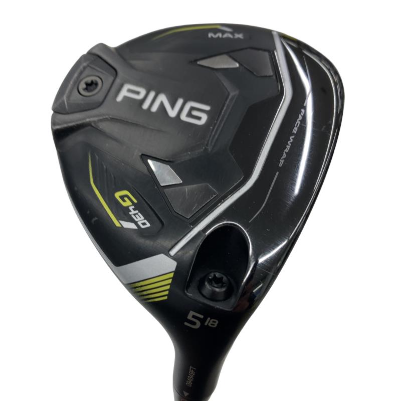 【中古】 ピン G430 MAX 5W フェアウェイウッド FW ALTA J CB BLACK(FW) (フレックスSR) メンズ 成人男性用 右利き 右用 C位置づける ゴルフ野球クラブ