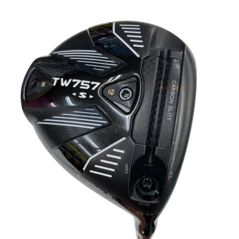【中古】 本間ゴルフ TOUR WORLD TW757 S  9° １番ウッド DR VIZARD PT 40 (フレックス余分の物) メンズ 成人男性用 右利き 右用 C序列付ける ゴルフ野球クラブ