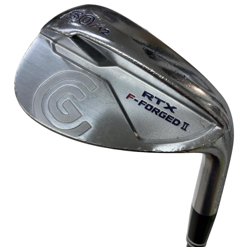 【中古】 クリーブランド Cleveland RTX F-FORGED II 50°/12° ウェッジ WG Miyazaki WG-60II (フレックス余分の物) メンズ 成人男性用 右利き 右用 C価値づける ゴルフ野球クラブ