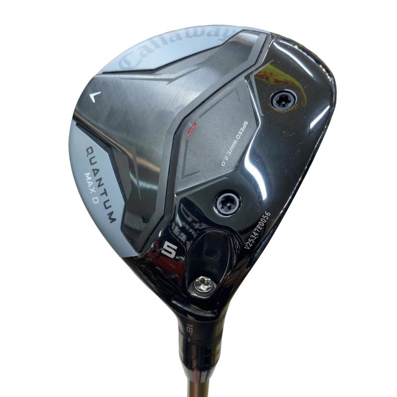 【中古】 キャロウェイ QUANTUM MAX D 5W フェアウェイウッド FW 純正特注シャフト (フレックスS) メンズ 男性用 右利き 右用 Bランク ゴルフクラブ|ゴルフパートナー 中古クラブ店
