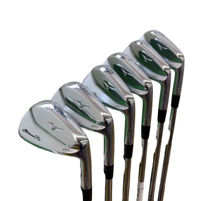 【中古】 ミズノ Mizuno Pro 221 6S アイアン仕掛ける IR 完全無欠特注立て坑 (フレックスX) メンズ 成人男性用 右利き 右用 C価値づける ゴルフ野球クラブ