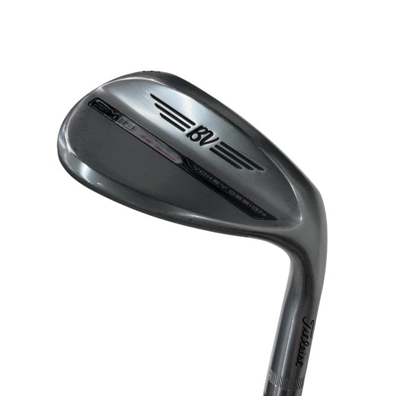 【中古】 タイトリスト VOKEY SPIN MILLED SM10 ツアークロム 58°/08°M ウェッジ WG BV 105 (フレックスその他) メンズ 男性用 右利き 右用 Cランク ゴルフクラブ