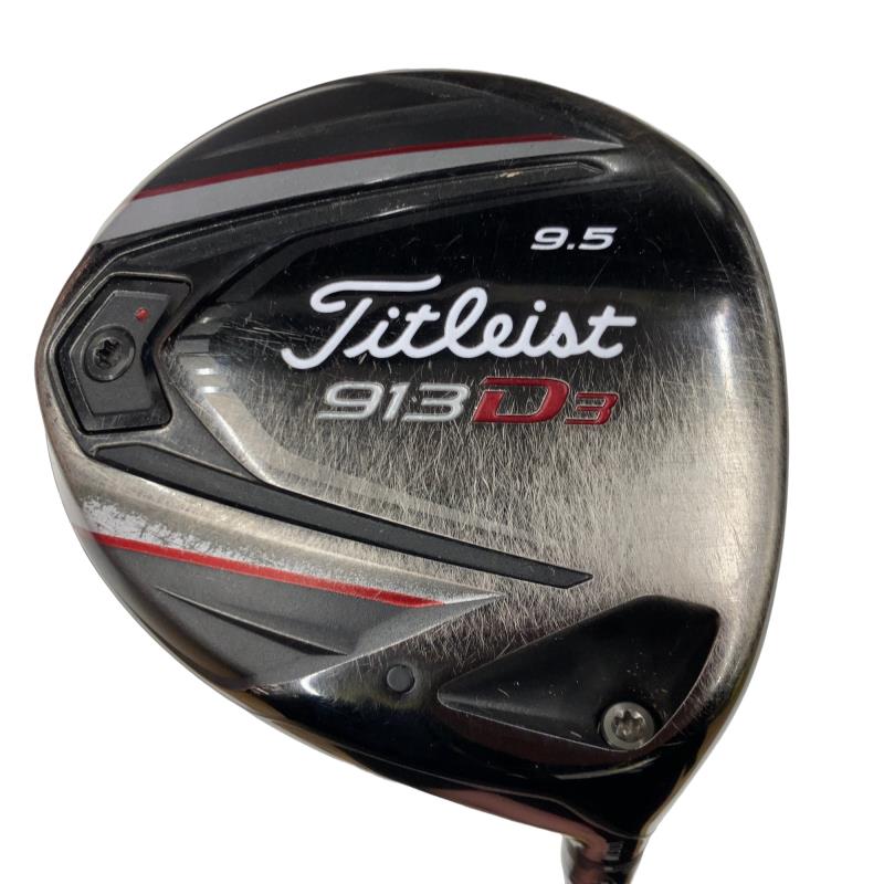 【中古】 タイトリスト 913 D3 9.5° ドライバー DR Tour AD MT-6 (フレックスS) メンズ 男性用 右利き 右用 Cランク ゴルフクラブ