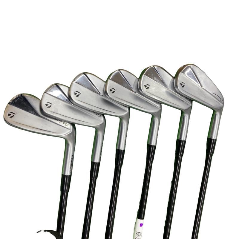 【中古】 テーラーメイド Taylor Made P・770(2023) 6S アイアンセット IR Diamana Thump Iron i95(2023) (フレックスS) メンズ 男性用 右利き 右用 Cランク ゴルフクラブ
