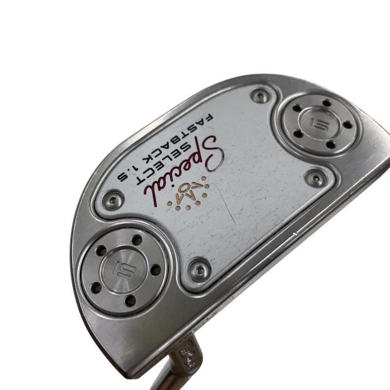 【中古】 タイトリスト SCOTTY CAMERON Special select FASTBACK 1.5 34in パター PT スチール写真 (フレックス余分の物) メンズ 成人男性用 右利き 右用 C価値づける ゴルフ野球クラブ