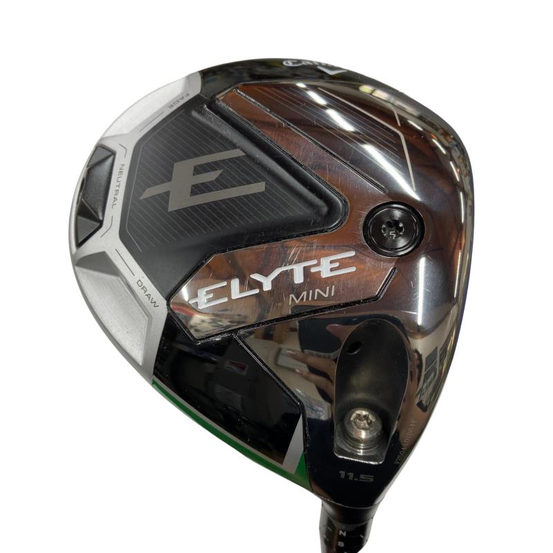 【中古】 キャロウェイ ELYTE MINI DRIVER 11.5° １番ウッド DR TENSEI GREEN 60 for CW(ELYTE DR) (フレックスS) メンズ 成人男性用 右利き 右用 B序列付ける ゴルフ野球クラブ