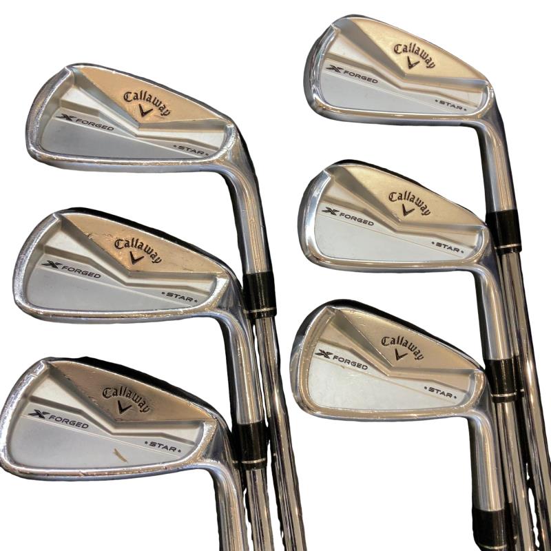 【中古】 キャロウェイ X FORGED STAR(2024) 6S アイアン仕掛ける IR NS PRO 950GH neo (フレックスS) メンズ 成人男性用 右利き 右用 C価値づける ゴルフ野球クラブ