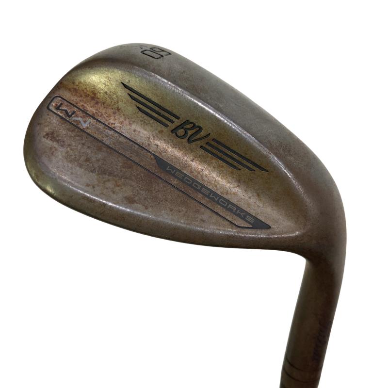【中古】 タイトリスト VOKEY SPIN MILLED SM10 RAW 60°/14°K USA ウェッジ WG 完全無欠特注立て坑 (フレックスX) メンズ 成人男性用 右利き 右用 C価値づける ゴルフ野球クラブ