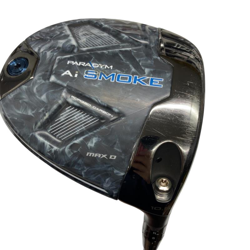 【中古】 キャロウェイ PARADYM Ai SMOKE MAX D 10.5° ドライバー DR TENSEI 50 for CW(Ai SMOKE DR) (フレックスS) メンズ 男性用 右利き 右用 Cランク ゴルフクラブ