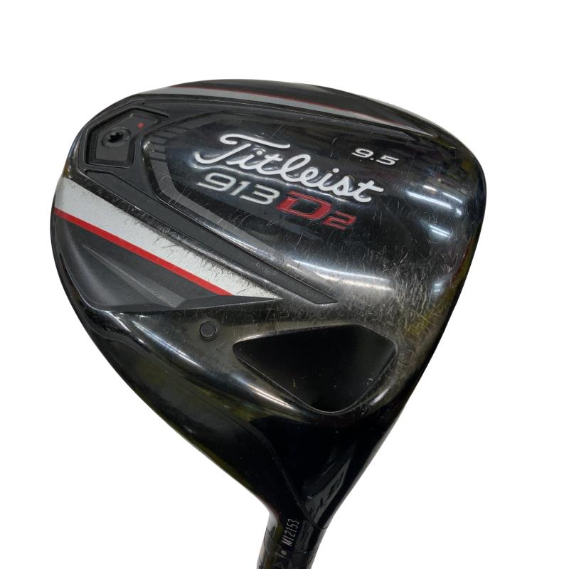 【中古】 タイトリスト 913 D2 9.5° ドライバー DR ATTAS 4U 6 (フレックスS) メンズ 男性用 右利き 右用 Dランク ゴルフクラブ