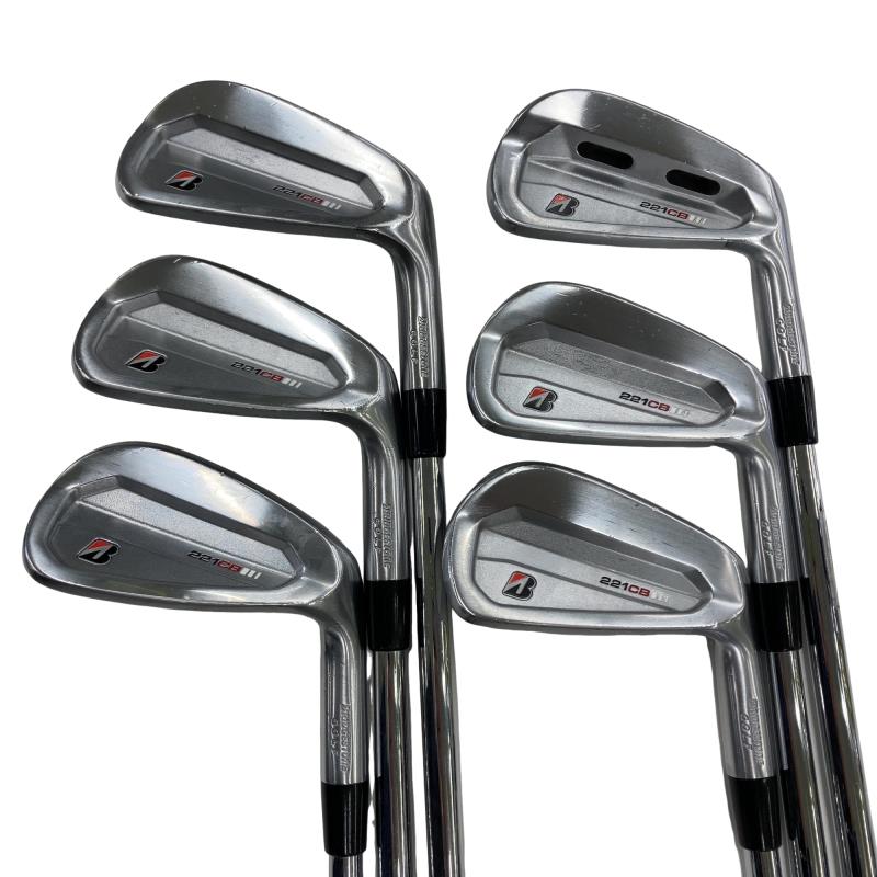 【中古】 ブリヂストン BRIDGESTONE 221CB 6S アイアン仕掛ける IR 完全無欠特注立て坑 (フレックスX) メンズ 成人男性用 右利き 右用 C価値づける ゴルフ野球クラブ