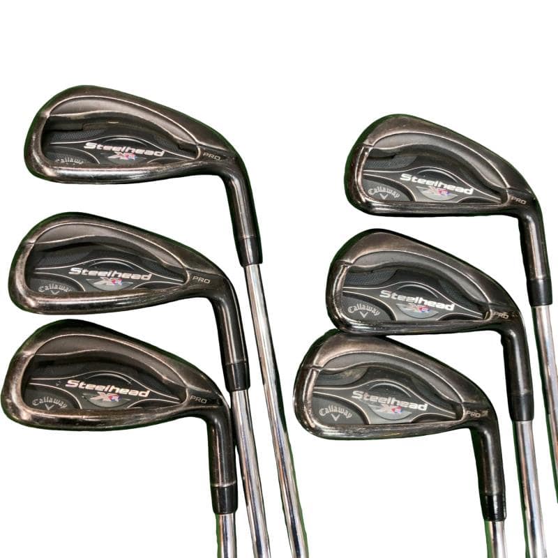 【中古】 キャロウェイ STEELHEAD XR PRO 6S アイアンセット IR Dynamic Gold (フレックスS) メンズ 男性用 右利き 右用 Cランク ゴルフクラブ