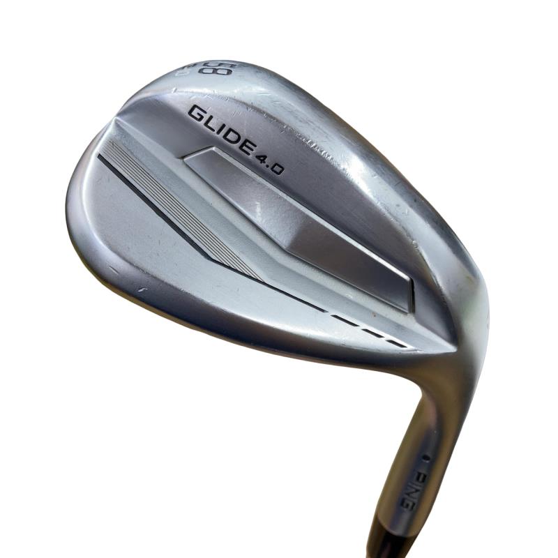 【中古】 ピン PING GLIDE 4.0 58°/10° S ウェッジ WG Z-Z115 (フレックス余分の物) メンズ 成人男性用 右利き 右用 C位置づける ゴルフ野球クラブ