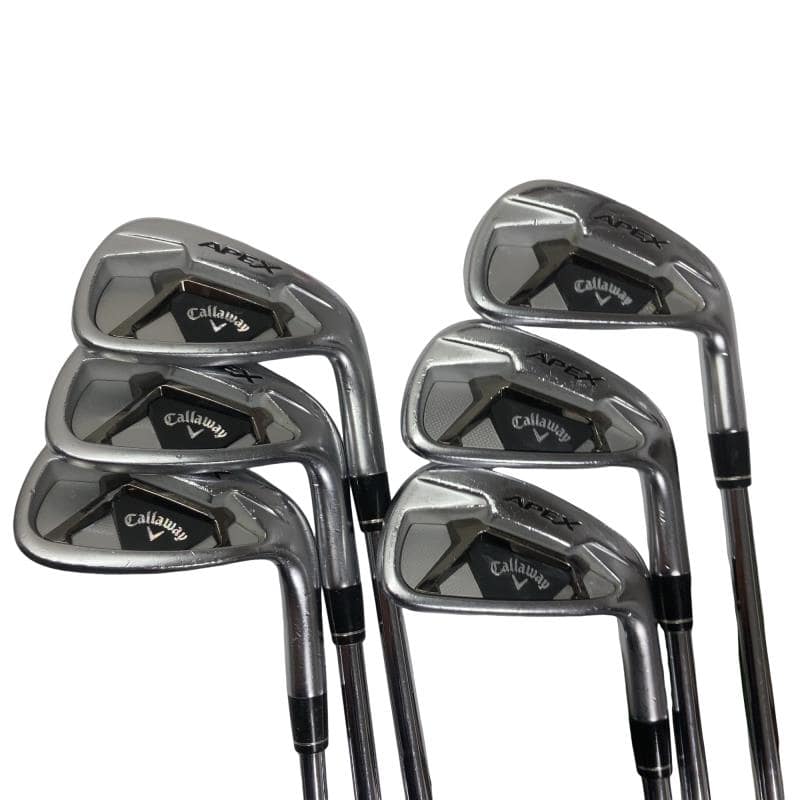 【中古】 キャロウェイ APEX(2021) 6S アイアンセット IR NS PRO 950GH neo (フレックスS) メンズ 男性用 右利き 右用 Cランク ゴルフクラブ