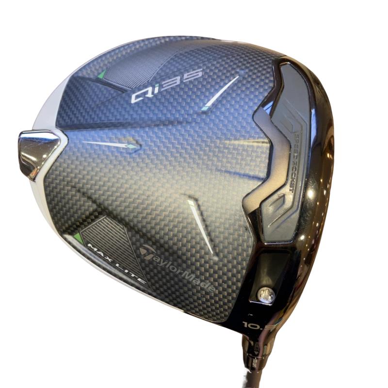 【中古】 テーラーメイド Qi35 MAX LITE 10.5° ドライバー DR AIR SPEEDER TM(Qi35 DR) (フレックスSR) メンズ 男性用 右利き 右用 Bランク ゴルフクラブ