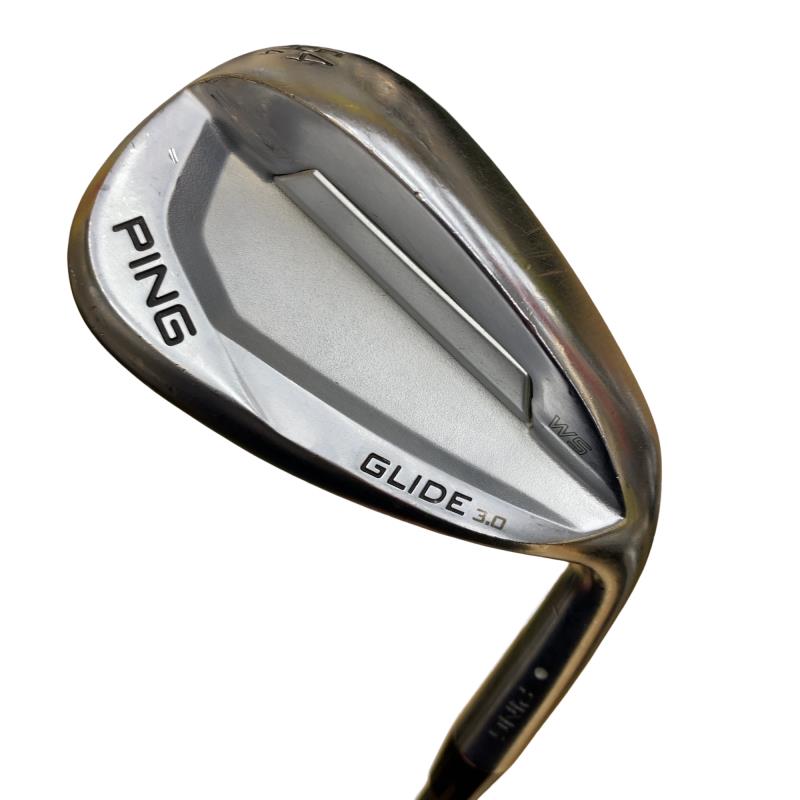 【中古】 ピン PING GLIDE 3.0 54°/14° WS ウェッジ WG 純正特注シャフト (フレックスX) メンズ 男性用 右利き 右用 Cランク ゴルフクラブ
