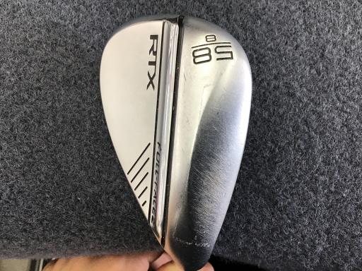 【中古】 クリーブランド Cleveland RTX ZIPCORE FULL-FACE 2 58°/08° ウェッジ WG Dynamic Gold (フレックスS) メンズ 男性用 右利き 右用 Dランク ゴルフクラブ