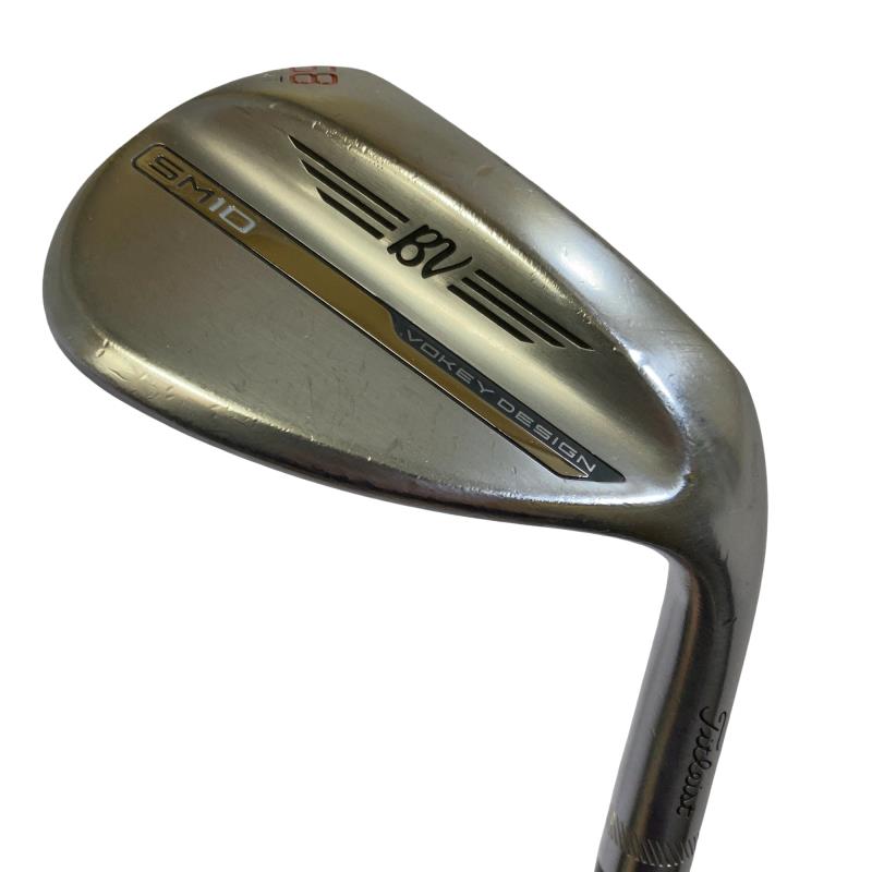 【中古】 タイトリスト VOKEY SPIN MILLED SM10 ツアークロム 58°/04°T ウェッジ WG Dynamic Gold (フレックスS) メンズ 男性用 右利き 右用 Cランク ゴルフクラブ