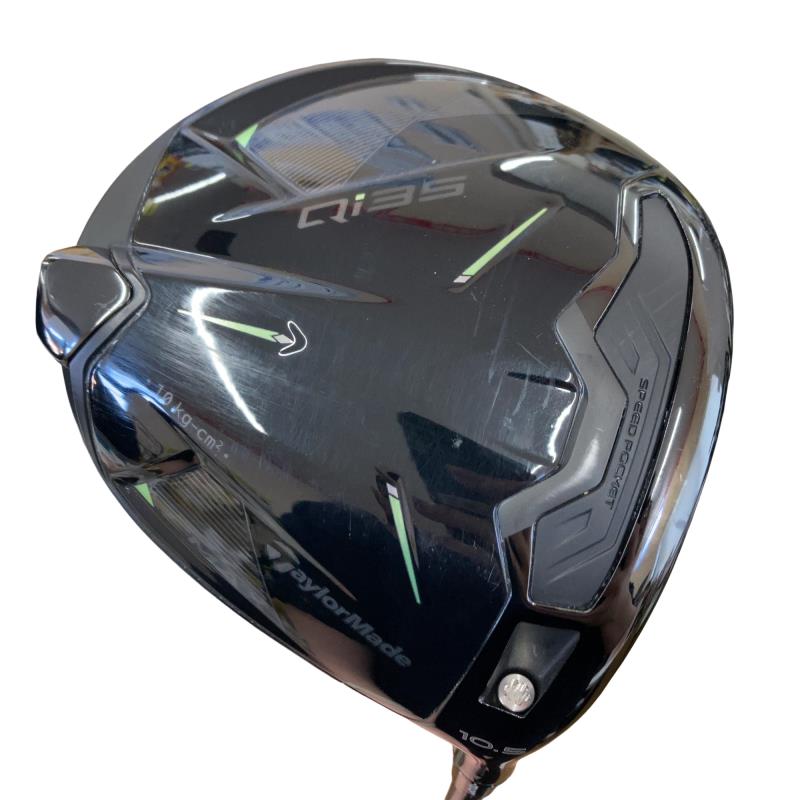 【中古】 テーラーメイド Qi35 MAX Designer Series BLACK 10.5° ドライバー DR Diamana BLUE TM50(Qi35 DR) (フレックスS) メンズ 男性用 右利き 右用 Cランク ゴルフクラブ