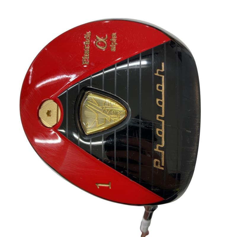 【中古】 ハル運動競技(PHARAOH) α 赤いこと 12° １番ウッド DR 目あたらしい炭素 (フレックス余分の物) メンズ 成人男性用 右利き 右用 C価値づける ゴルフ野球クラブ
