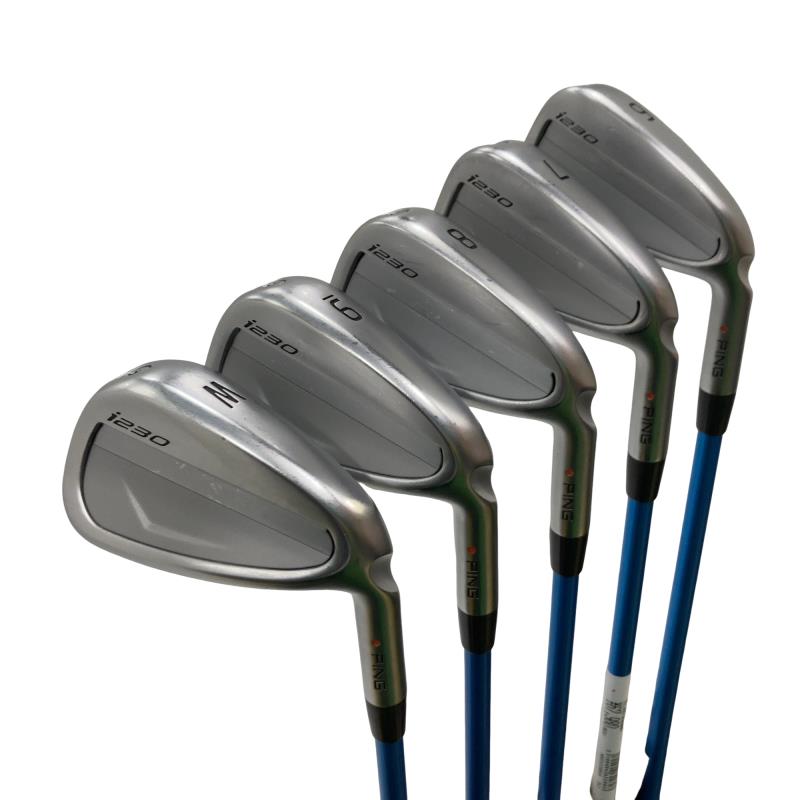 【中古】 ピン i230 6S アイアン仕掛ける IR ALTA J CB BLUE(IR) (フレックスSR) メンズ 成人男性用 右利き 右用 C価値づける ゴルフ野球クラブ