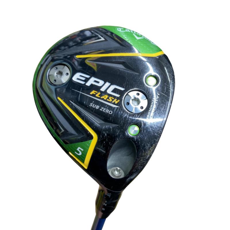 【中古】 キャロウェイ EPIC FLASH SUBZERO 5W フェアウェイウッド FW Speeder EVOLUTION V FW 60 (フレックスS) メンズ 男性用 右利き 右用 Cランク ゴルフクラブ 12,459円
