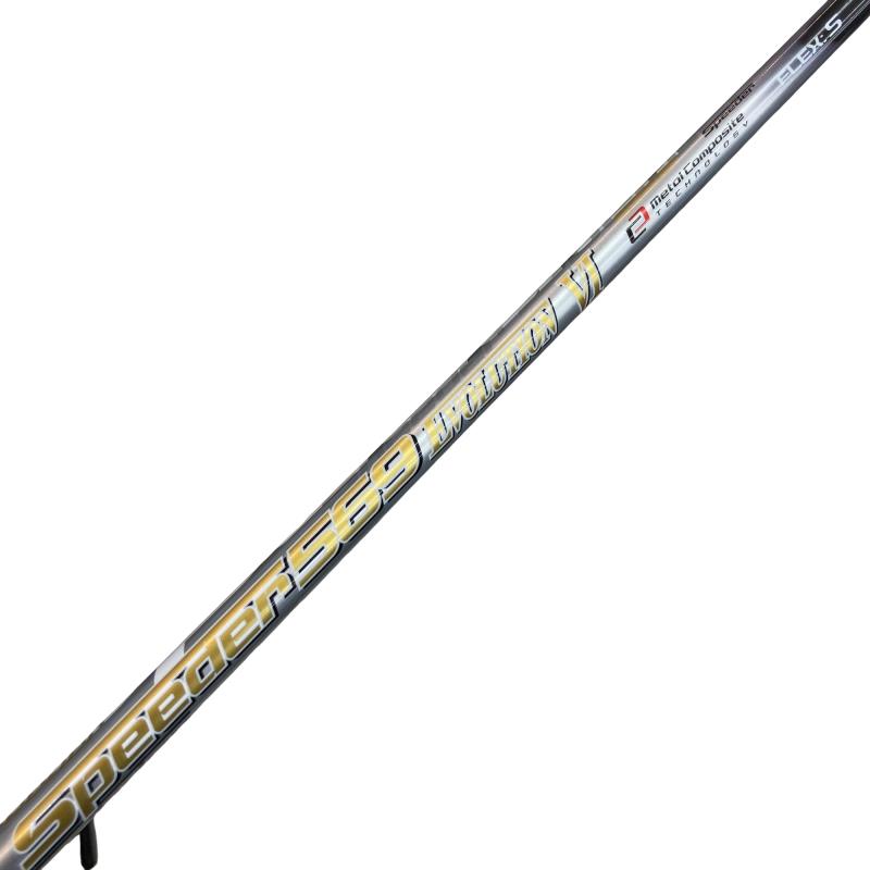 【中古】 キャロウェイスリーブ付き添い人(QUANTUM系) フジクラ１番ウッド用 矢がら Speeder 569 EVOLUTION VI (フレックスS)B位置づける ゴルフ野球クラブ