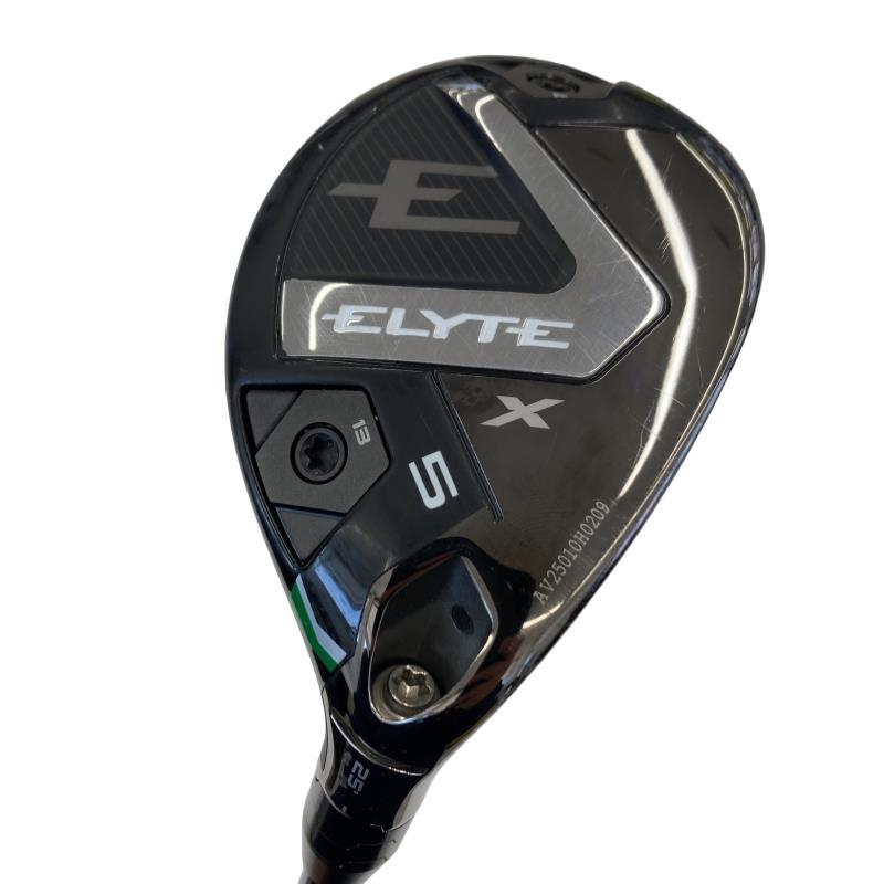 【中古】 キャロウェイ ELYTE X U5 ユーティリティ UT VENTUS GREEN 50 for CW(ELYTE UT) (フレックスS) メンズ 男性用 右利き 右用 Bランク ゴルフクラブ