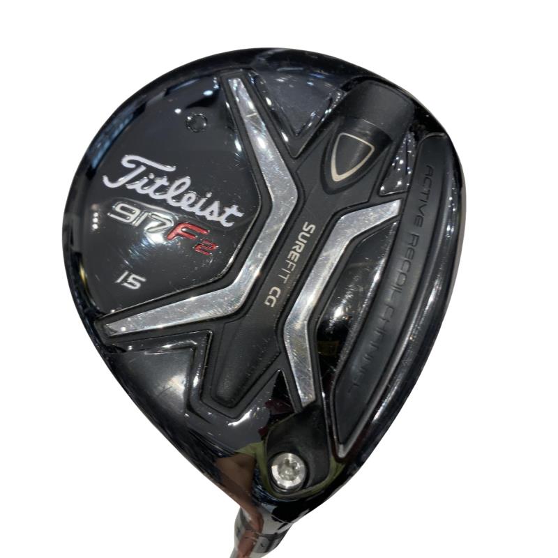 【中古】 タイトリスト 917 F2 15° フェアウェイウッド FW 純然たる特注矢がら (フレックスS) メンズ 成人男性用 右利き 右用 C位置づける ゴルフ野球クラブ