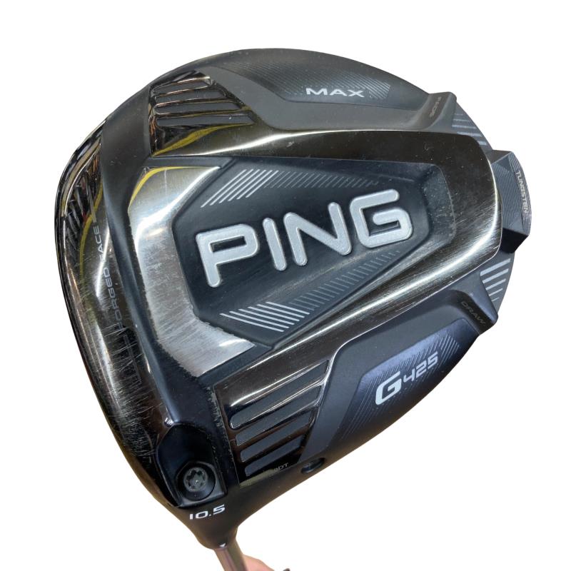 【中古】 ピン G425 MAX 10.5° レフティ １番ウッド DR 完全無欠特注立て坑 (フレックスSR) メンズ 成人男性用 左ぎっちょ レフティ 左用 C序列付ける ゴルフ野球クラブ